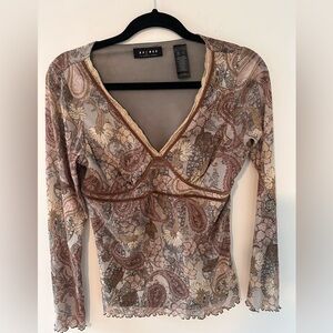 Axcess Patterned Blouse